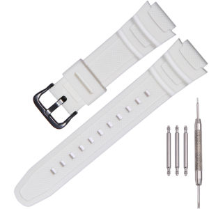 Phụ Kiện Dây Đeo Đồng Hồ Thích Hợp Cho Casio AE1200 AE-1100 MRW200H W-735 SGW200/300/400 Nam Thể Thao Ngoài Trời Dây Đeo Chống Thấm Nước