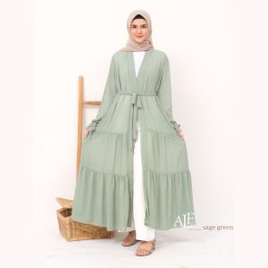 Alfaina Kareen Long Outer Cardigan Rempel Ceruty Babydoll