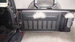 OnlyF U Car Tailgate Table Rear Door Foldable Rack Storage Shelf For Jeep Wrangler JK JL 2007-2018 Up Interior Accessories R7Q2P