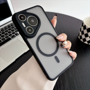 Case For Huawei Pura 90S Pro Max / 90S Pro Fashion Matte Acrylic Protective Cover For Magsafe Wireless Charging Shell