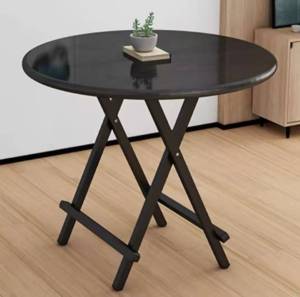 โต๊ะทรงกลมพับได้มาพร้อมกับเก้าอี้พับได้ ไว้สำหรับนั่งรับประทานอาหาร โต๊ะไว้รับเเขกหน้าบ้าน โต๊ะร้านอาหาร โต๊ะทำงาน โต๊ะอเนกประสงค์