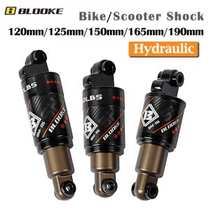 BLOOKE BM-R5 Hydraulic Rear Front Shock Absorbers 120/125/150/165/190mm MTB Bike kindshock Mountain Bicycle M365 KUGOO Scooter E-bike