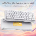 KEMOVE K68 Hot Swappable RGB Backlit 3 Modes Connection Mechnical Keyboard for Windows,Mac OS. 