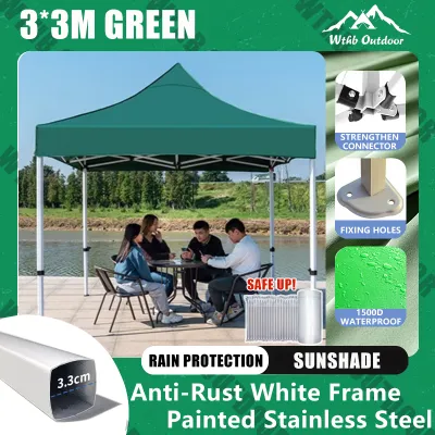 Tent Folding Canopy Tent Outdoor Retractable 2*2/ 2*3 /3*3 /3*4.5 /3*6 /Heavy Duty Waterproof&Sunshade Tent Parking Tent