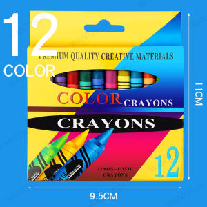UMI 6/8/12/16/24pc Oil Pastel Color Crayon Set School Art Painting Pens Stationary Gift Colored Pencil Pensel Warna Krayon
