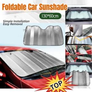 【COD】Foldable Car Windshield Visor Cover Block Front Rear Window Sun Shade Sun-proof Heat Insulation