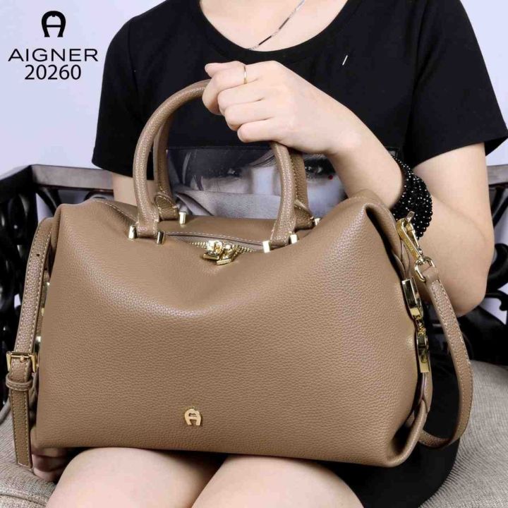 Rkybatamimport AIGNER ROMA Handtasche Generbtes Handbags