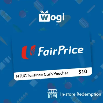 NTUC Fairprice (Instore) Cash Voucher