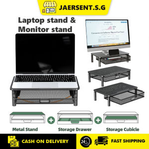 Laptop Stand /Monitor Riser Metal Platform / Laptop Holder / Stand / Desk / Accessories / Monitor Stand Ergonomic Desktop Monitor Stand Computer Stand With drawer