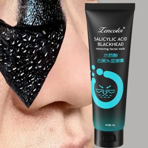 new Bamboo Charcoal Fiber Mask Blackhead Removal Deep Cleansing Cleansing Exfoliating Mask Treatment Black Mask hot