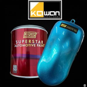 KAWAN PAINT 5 COLOUR CODE PAINT BASECOAT (METALIC & SOLID) BY SUPERSTAR