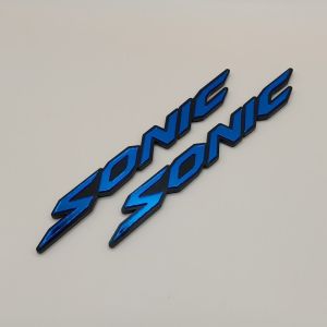 EMBLEM SONIC AKRILIK STICKER ACRYLIC HONDAN SONIC