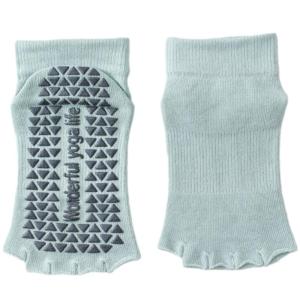 Phụ Nữ Của xỏ ngón tất Yoga Nonslip kẹp silicon Cotton Thoáng Khí vớ hở ngón Cho Pilates Ba Lê Trong Nhà Tập Luyện