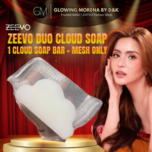 ZEEVO Cloud Soap with Meshnet – Brightening & Moisturizing | 1 Pouch / 2 Pouches / 1 Bar with Free Meshnet
