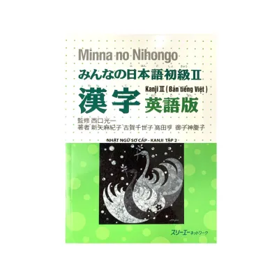Sách Minna no Nihongo Sơ Cấp 2 - Kanji (Hán Tự Bài Học – Có Tiếng Việt)