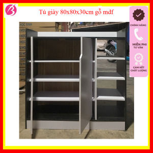 Tủ giày kệ sắp xếp giày gỗ 5 tầng nhựa ép mdf siêu bền đẹp chống thấm nước
