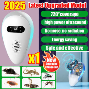 【No more rats】Ultrasonic Rat Repellent for Home Ultrasonic Pest Repeller Used to repel rats lizards cockroaches flies bat etc.Ultrasonic Rat Killer Electric pest control insect repellent pest repeller devices mouse repeller