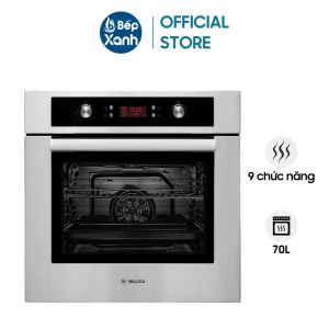 Lò Nướng Âm Tủ Malloca MOV-659I - 9 Chức Năng - Dung Tích 70L - Điều Khiển Điện Tử - Khay Tháo Rời - Chức Năng Nướng Xiên Quay - Hàng Chính Hãng
