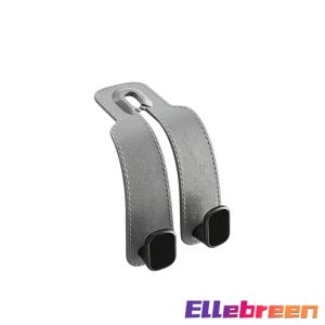 Ellebreen 1Pc Car Headrest Hooks Multifunctional Rear Seat Storage Hanger Car Accessories