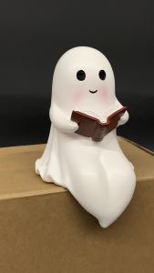 Ghost Night Light Halloween Room Creative 3d Lamp Battery Powered Decorative Table Lights Led Bedside Decoration For Kids Cartoon Resin Cute For Bedroom Desk Battery Operated Decor