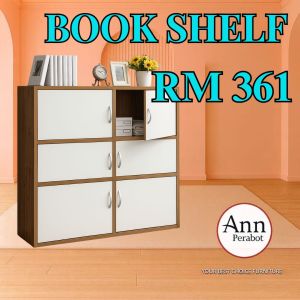 (PERABOT ANN) BOOKSHELF / STORAGE SHELF / SHELF CABINET / MULTIFUNCTION RACK