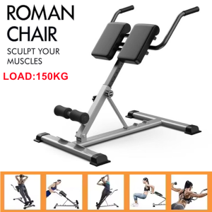 SG STOCK Foldable Roman Chair Home Fitness Equipment Sheep Back Support Bench Press and Abdominal Health Exercise Machine