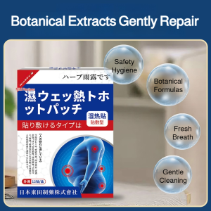 Warm moxa patch for detoxifying dampness