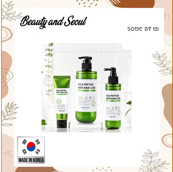 Some Shampoo SOME BY MI CICA Peptide Anti Hair Loss Derma Scalp Shampoo - 285ml ...