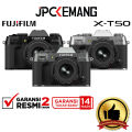 Fujifilm XT50 kit 16-50mm Mirrorless Camera Fuji X-T50 XT 50 kit XF 16-50 mm JPC KEMANG GARANSI RESMI. 