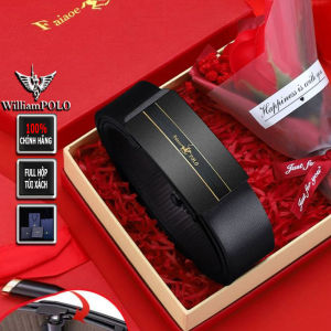 Thắt lưng nam cao cấp Hàng Hiệu FaiaoePOLO Full hộp đựng túi xách FP08
