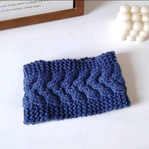 Knitted Turban Headbands For Women Winter Warm Crochet Head Wrap