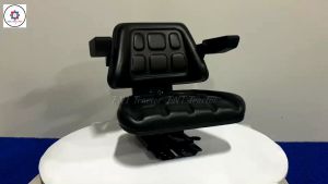 เก้าอี้ เท้าพับแขน สีดำ สำหรับรถไถฟอร์ด คูโบต้า ระบบโช้ค สปริงคู่ ปรับน้ำหนัก เลือก หน้า-หลัง