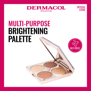 Multi-purpose Brightening Palette - Highlighter Blush and Bronzer in One - Wet & Dry Use -For All Skin Types - 10g