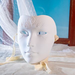 GAOSU Nam người lớn nạ phong cách cổ xưa Hóa trang Đồ dùng cho bữa tiệc nạ máy móc Lạ mắt Đạo cụ hóa trang vũ hội Cosplay Anime chuyên nghiệp Cô Gái