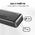 Sạc dự phòng Energizer 30000mAh UE30055PQ, hỗ trợ sạc nhanh 20W các dòng điện thoại - Hàng chính hãng bảo hành 12 tháng 1 đổi 1. 
