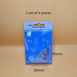 Ready stock in Sg : L Bracket Corner Brace. 25mm 38mm 50mm 75mm & 100mm. ❤️❤ Zinc Plated Material.💪