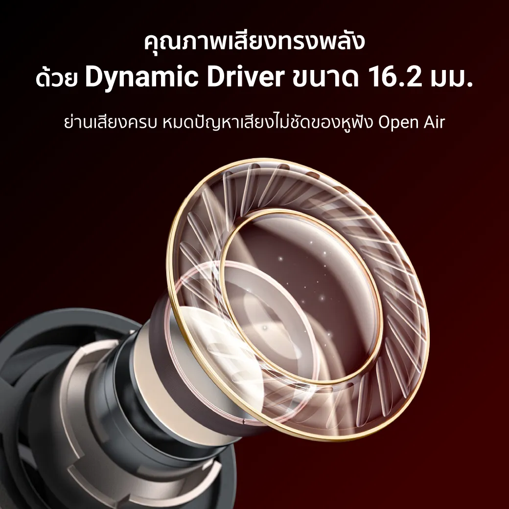 iSuper Sound Activ หูฟังบลูทูธ Bluetooth 5.3 ออกกำลังกาย Air Conduction แบตอึด 10 ชม. กันน้ำ IPX4