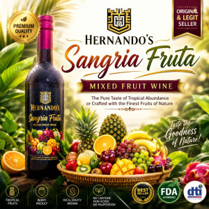 Hernandos Sangria Fruta Mixed Fruit Wine | Premium Tropical Fruit Wine | Rich Fruity Aroma