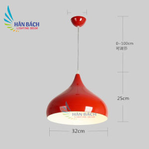 Đèn thả hình giọt nước nhiều màu D320