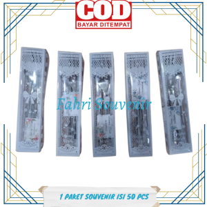 Souvenir Pernikahan Sendok Garpu Stainles Kemasan Mika ISI 50 PCS