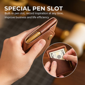 🌟 Compact & Stylish Leather Wallet – Multi-functional Card Holder Soft Touch Durable & Lightweight Design For Effortless Daily Carry