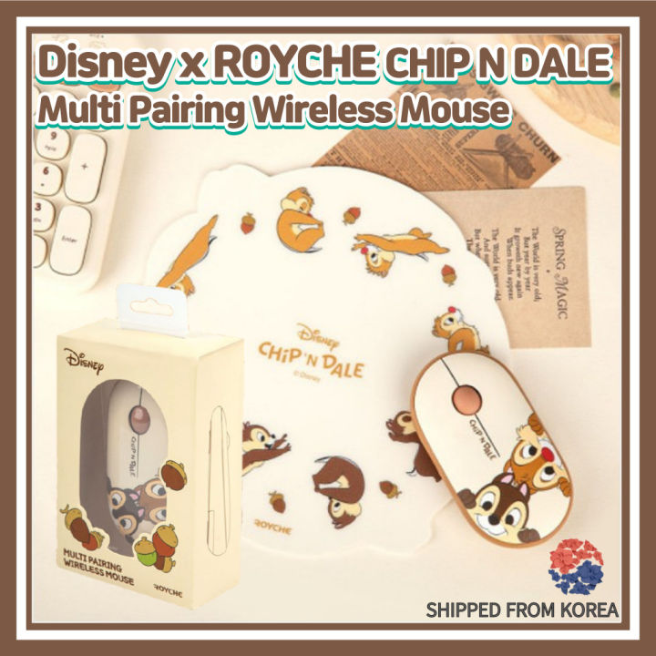 CHIP N DALE x ROYCHE Multi Pairing Wireless Mouse /Noise/Nano Receiver ...