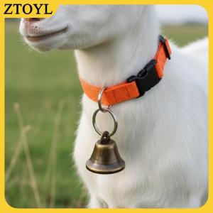 ZTOYL Có Thể Điều Chỉnh Nylon Chăn Nuôi Cổ Áo Cho Dê Cừu 1 Mảnh Bền An Toàn Động Vật Gắn Thẻ Cho Ngoài Trời Trang Trại Barn