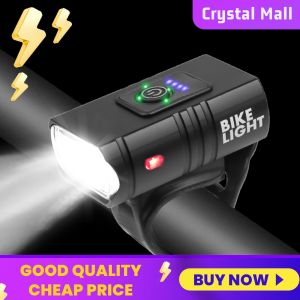 COD [Free Shipping] LED Bicycle Light 10W 800LM Mountain Road Bike Front Lamp Cycling Equipment