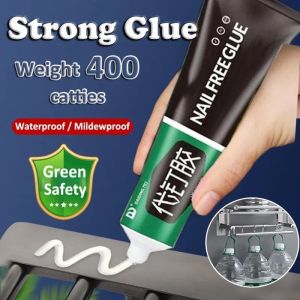 60 grams of multi-purpose no-nail adhesive  multi-purpose no-nail adhesive fast-drying no-flush glue