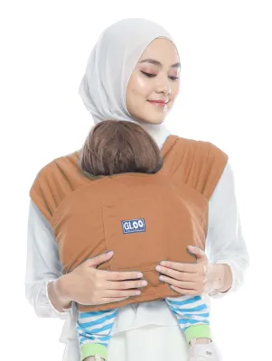 Gendongan Bayi Depan M Shape Baby Wrap 3in1 Geos Baby Instan Premium with Sash Belt Gloo Baby