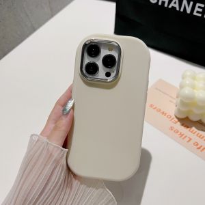 Soft Case Silikon Circle Macaron Candy Chrome Lens Camera Casing Full Cover Model Bulat Lucu Imut Kompatibel Untuk Xiaomi 14T Xiaomi 14T Pro Redmi 14C Redmi A3 Redmi A2 Redmi A1 Redmi 13C Redmi 13 4G Redmi 12C Redmi 12 4G Redmi 10C Redmi 10A Redmi 9C