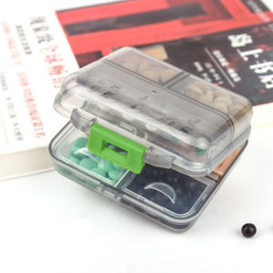9 Grid Moisture Proof Medicine Storage Organizer Case Box Portable Pill First Aid Kit Container