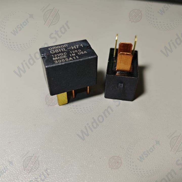 Fuse 12VDC A/C Compressor Relay Omron G8HL-H71 Car Universal Made in ...