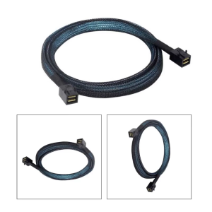 Versatile SFF 8643 to SFF 8643 Cable Adapter with Sideband Works with Various Devices